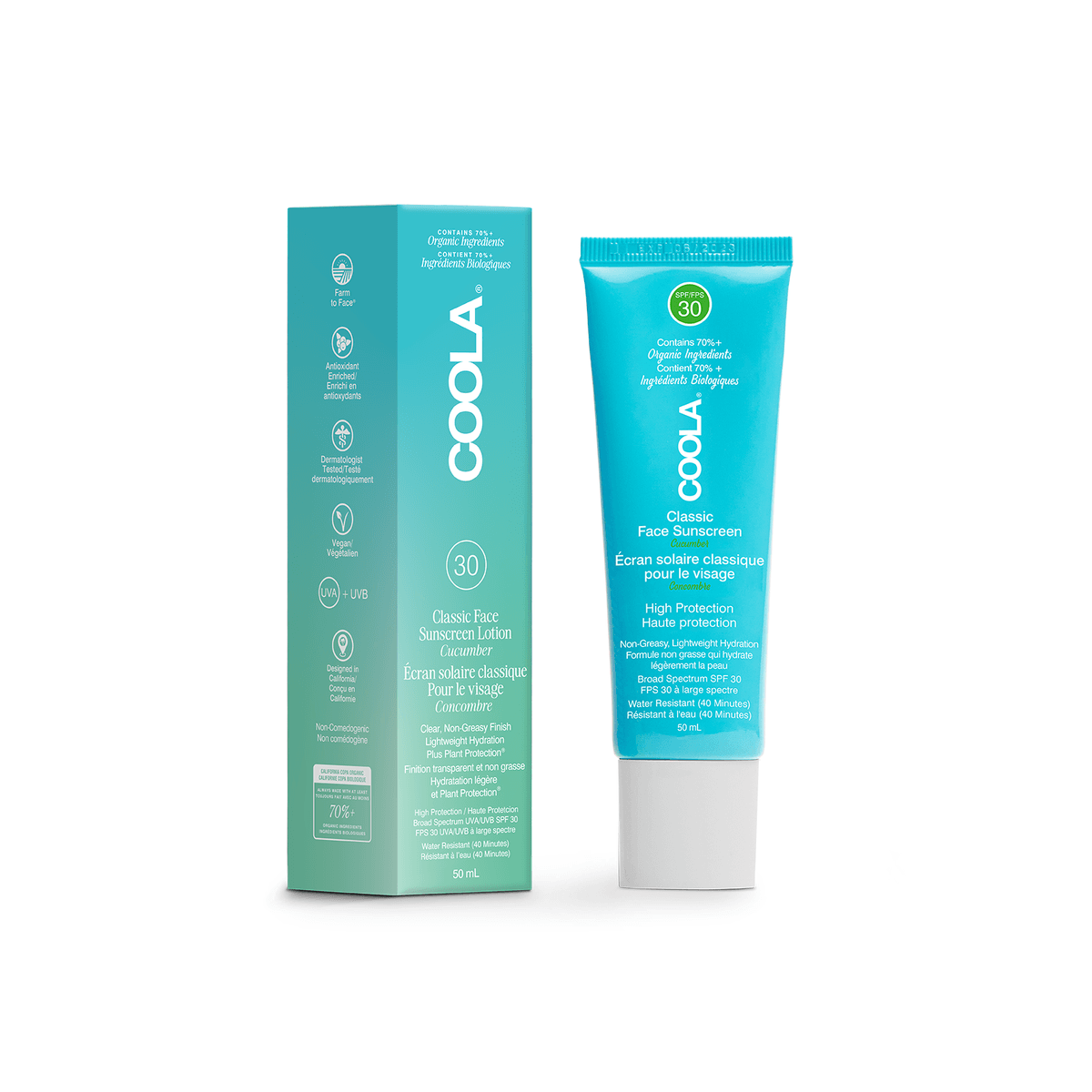 Classic Face Lotion SPF30 Cucumber